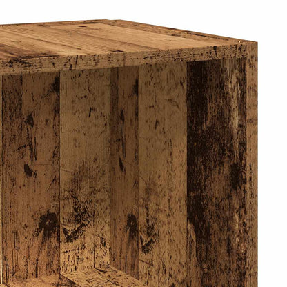 vidaXL Corner Cabinet Old Wood 33x33x165 cm Engineered Wood