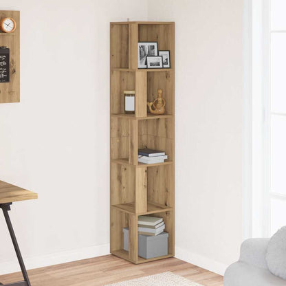 vidaXL Corner Cabinet Artisan Oak 33x33x165 cm Engineered Wood