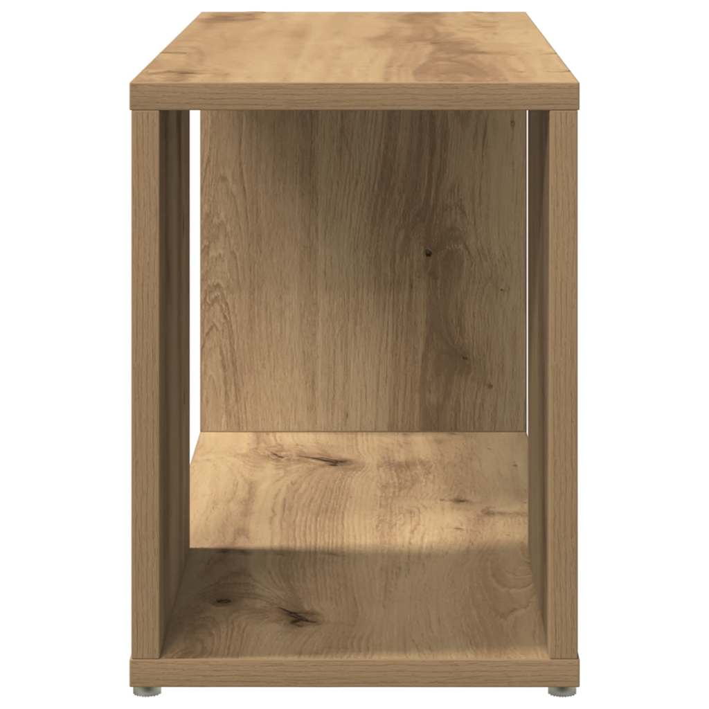 vidaXL TV Cabinet Artisan Oak 60x24x32cm Engineered Wood