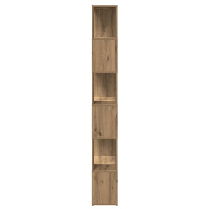 vidaXL Book Cabinet/Room Divider Artisan Oak 60x24x186 cm