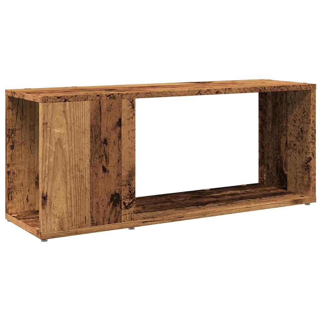 vidaXL TV Cabinet Old Wood 80x24x32cm Engineered Wood