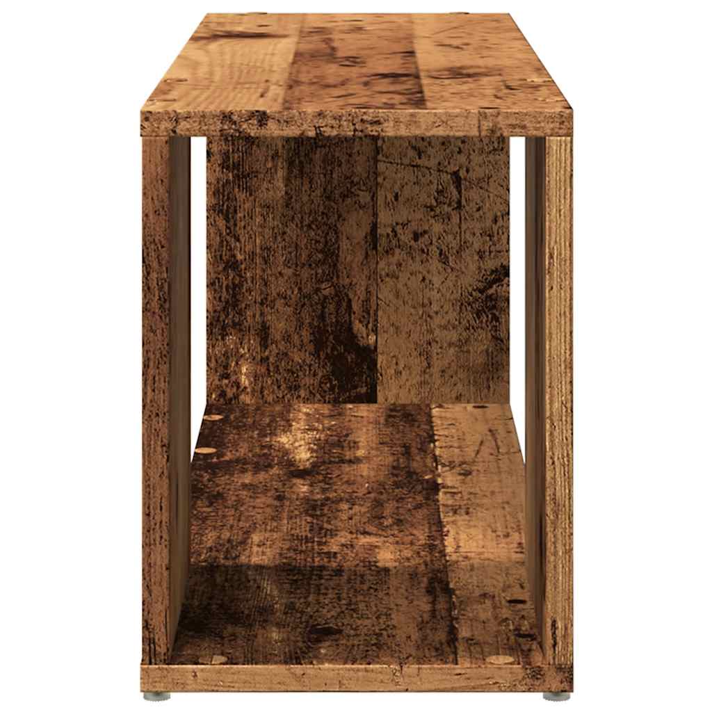vidaXL TV Cabinet Old Wood 80x24x32cm Engineered Wood