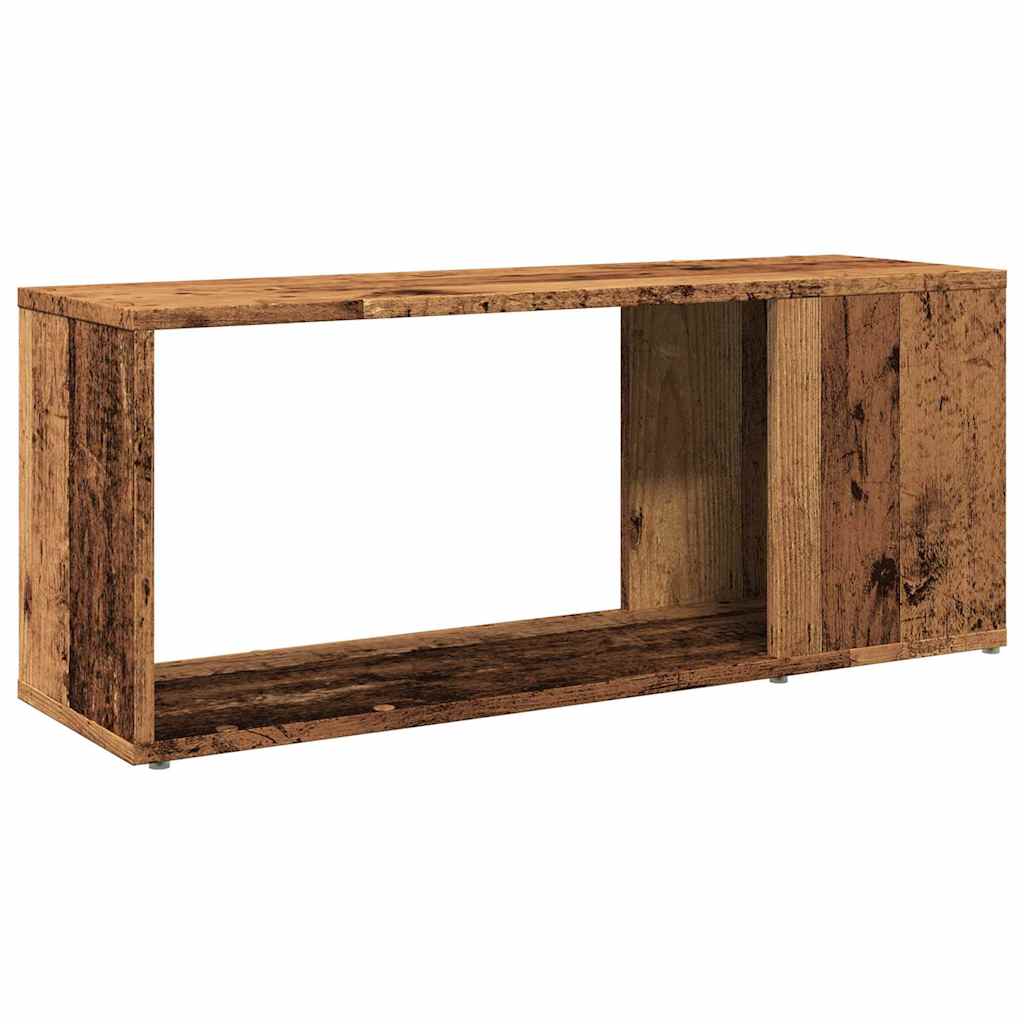 vidaXL TV Cabinet Old Wood 80x24x32cm Engineered Wood
