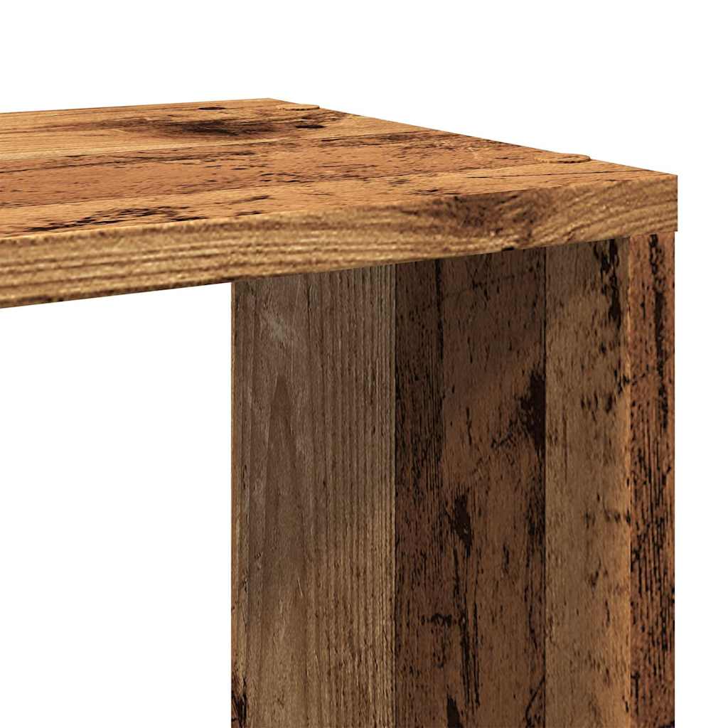vidaXL TV Cabinet Old Wood 80x24x32cm Engineered Wood