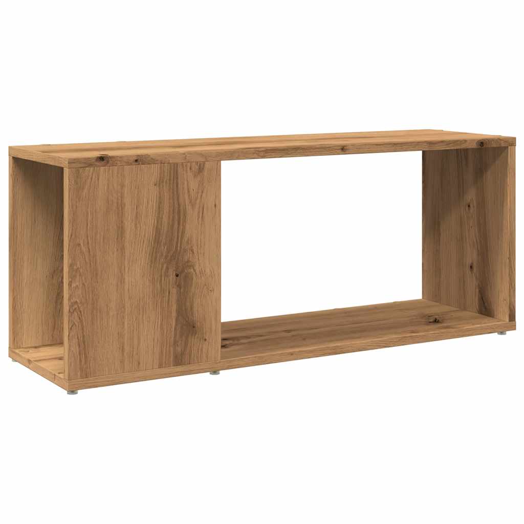 vidaXL TV Cabinet Artisan Oak 80x24x32cm Engineered Wood