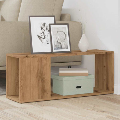 vidaXL TV Cabinet Artisan Oak 80x24x32cm Engineered Wood