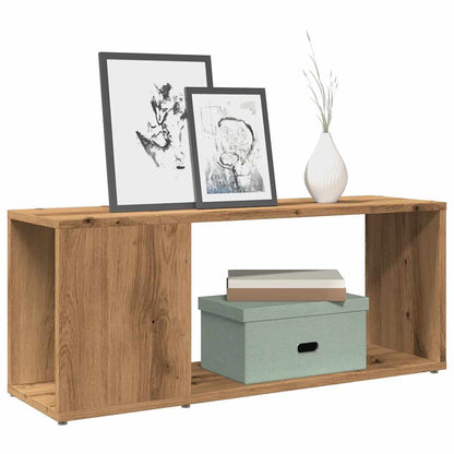 vidaXL TV Cabinet Artisan Oak 80x24x32cm Engineered Wood