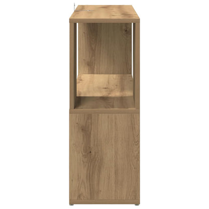 vidaXL Book Cabinet/Room Divider Artisan Oak 80x24x63 cm
