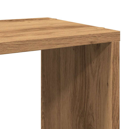 vidaXL Book Cabinet/Room Divider Artisan Oak 80x24x186 cm