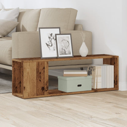 vidaXL TV Cabinet Old Wood 100x24x32 cm Engineered Wood