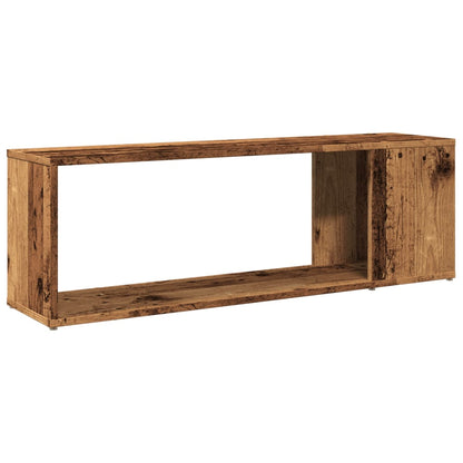 vidaXL TV Cabinet Old Wood 100x24x32 cm Engineered Wood