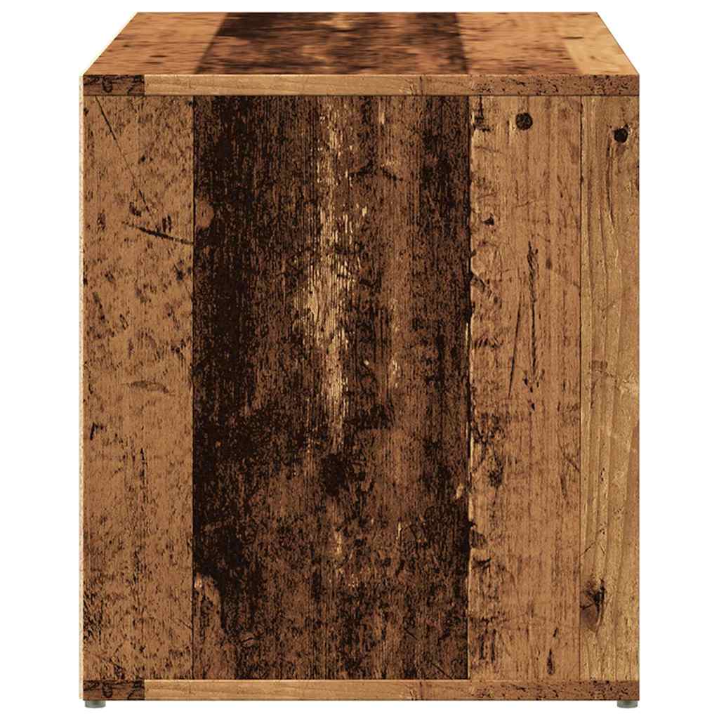 vidaXL Hall Bench 80x40x45 cm Old Wood Engineered Wood