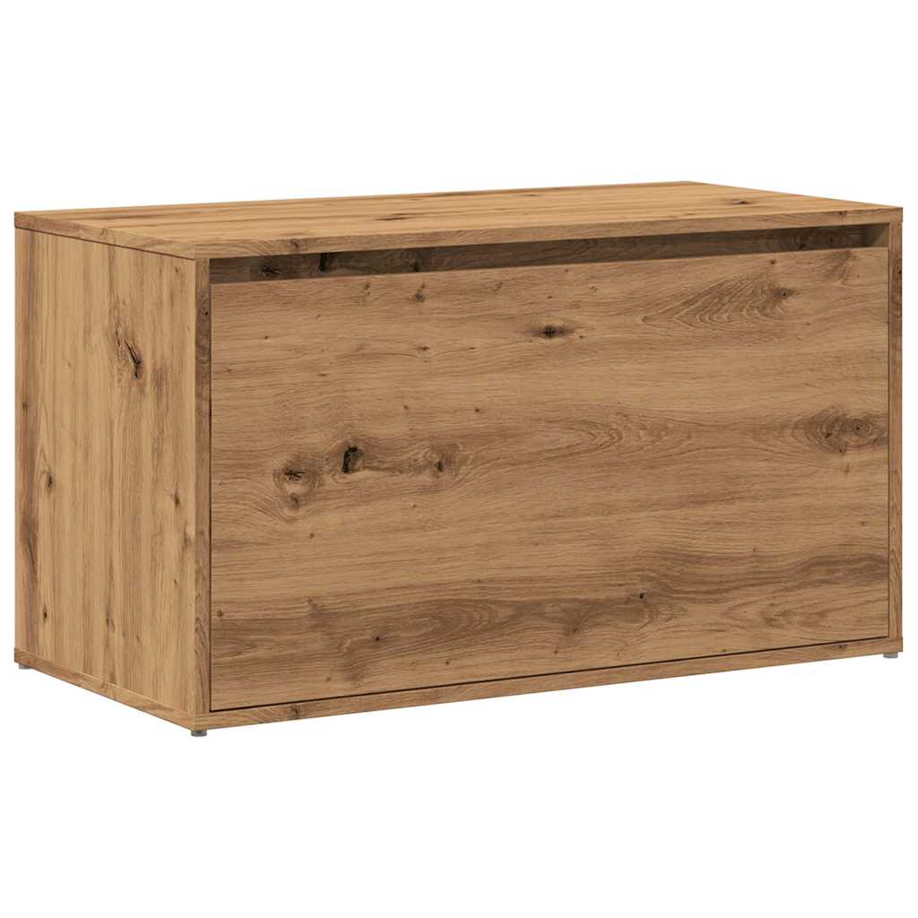 vidaXL Hall Bench 80x40x45 cm Artisan Oak Engineered Wood