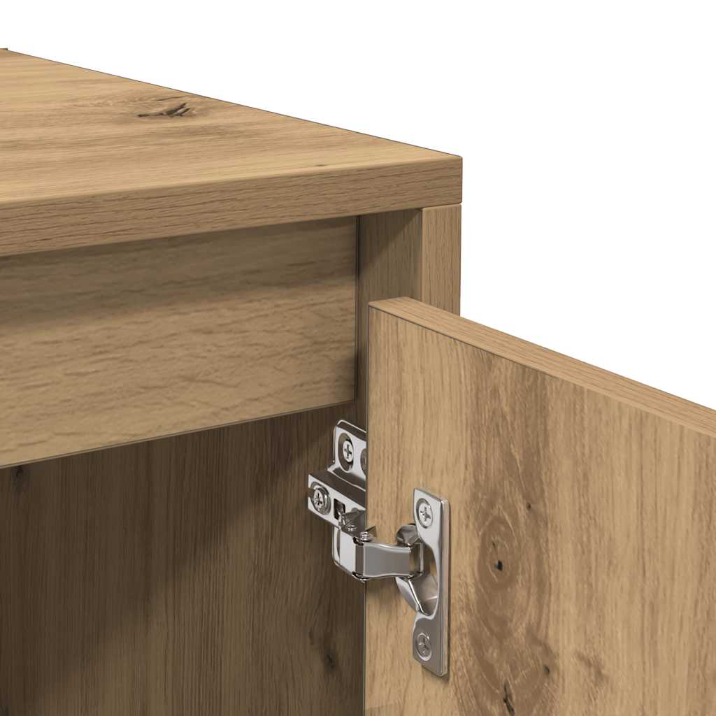 vidaXL Sideboard Artisan Oak 70x41x75 cm Engineered Wood