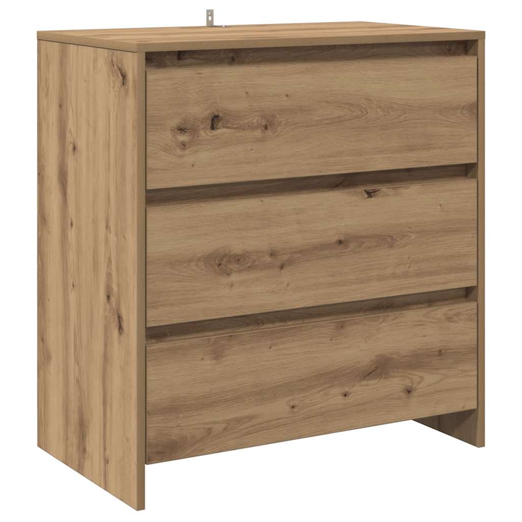 vidaXL Sideboard Artisan Oak 70x41x75 cm Engineered Wood