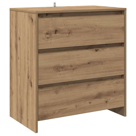 vidaXL Sideboard Artisan Oak 70x41x75 cm Engineered Wood
