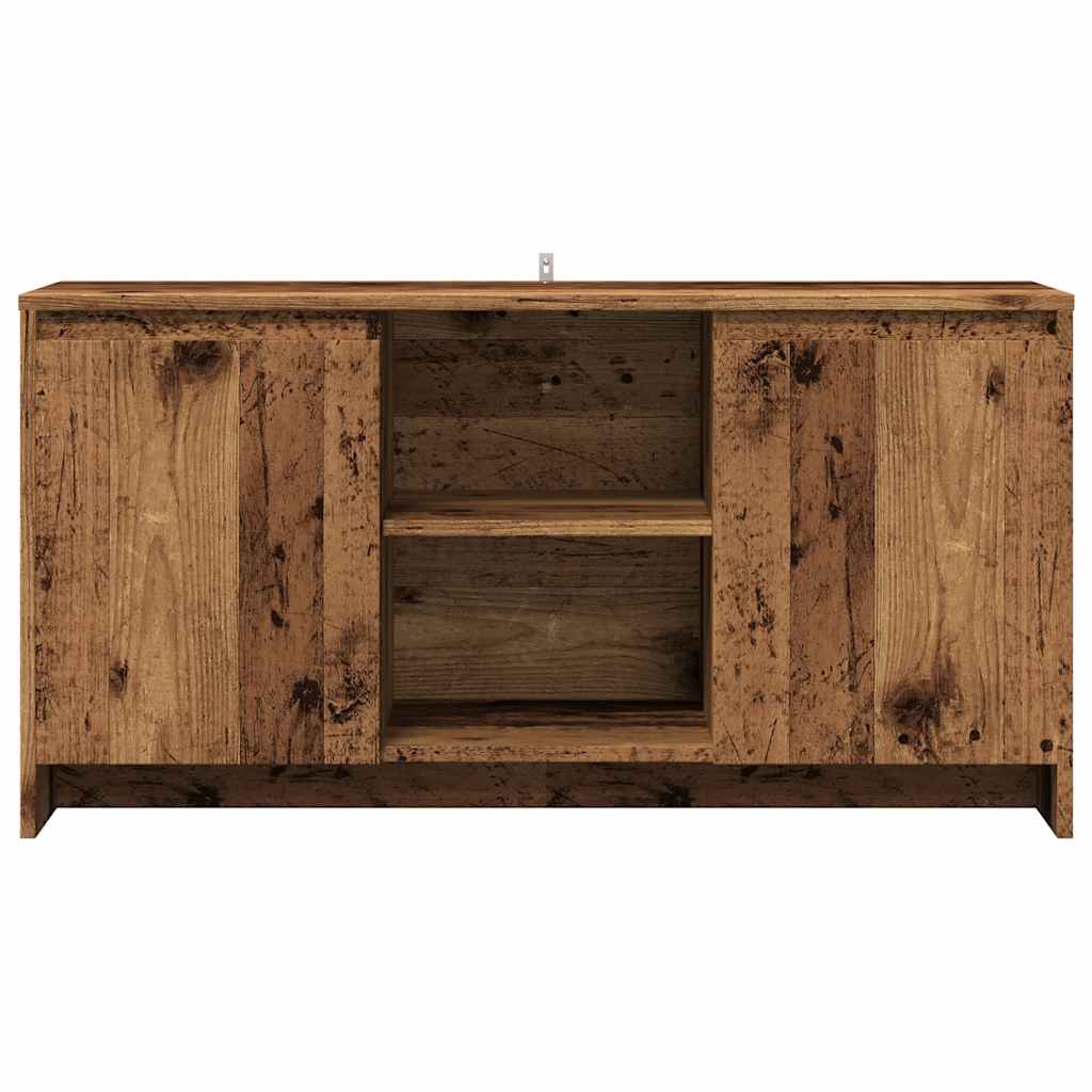 vidaXL TV Cabinet Old Wood 102x37.5x52.5 cm Engineered Wood