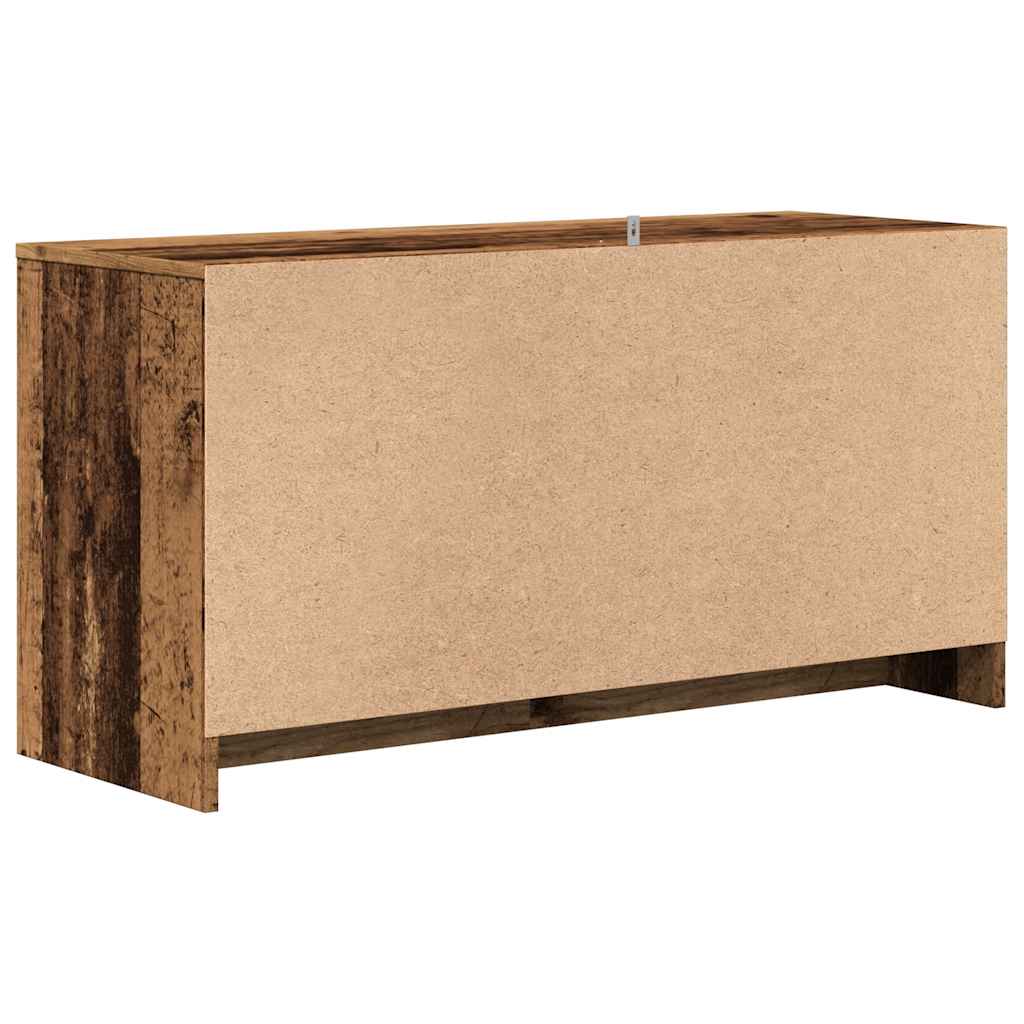 vidaXL TV Cabinet Old Wood 102x37.5x52.5 cm Engineered Wood