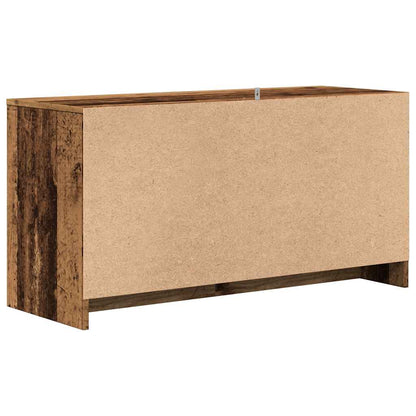 vidaXL TV Cabinet Old Wood 102x37.5x52.5 cm Engineered Wood