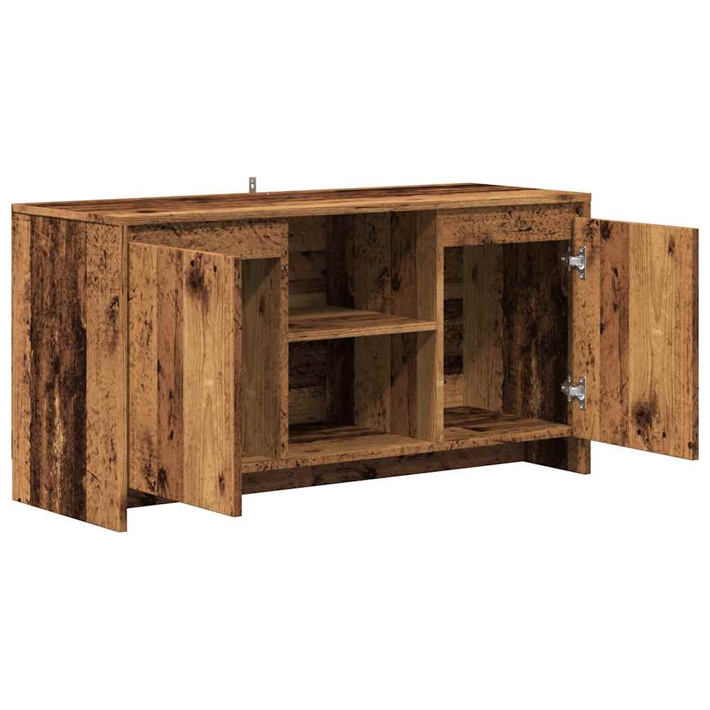 vidaXL TV Cabinet Old Wood 102x37.5x52.5 cm Engineered Wood