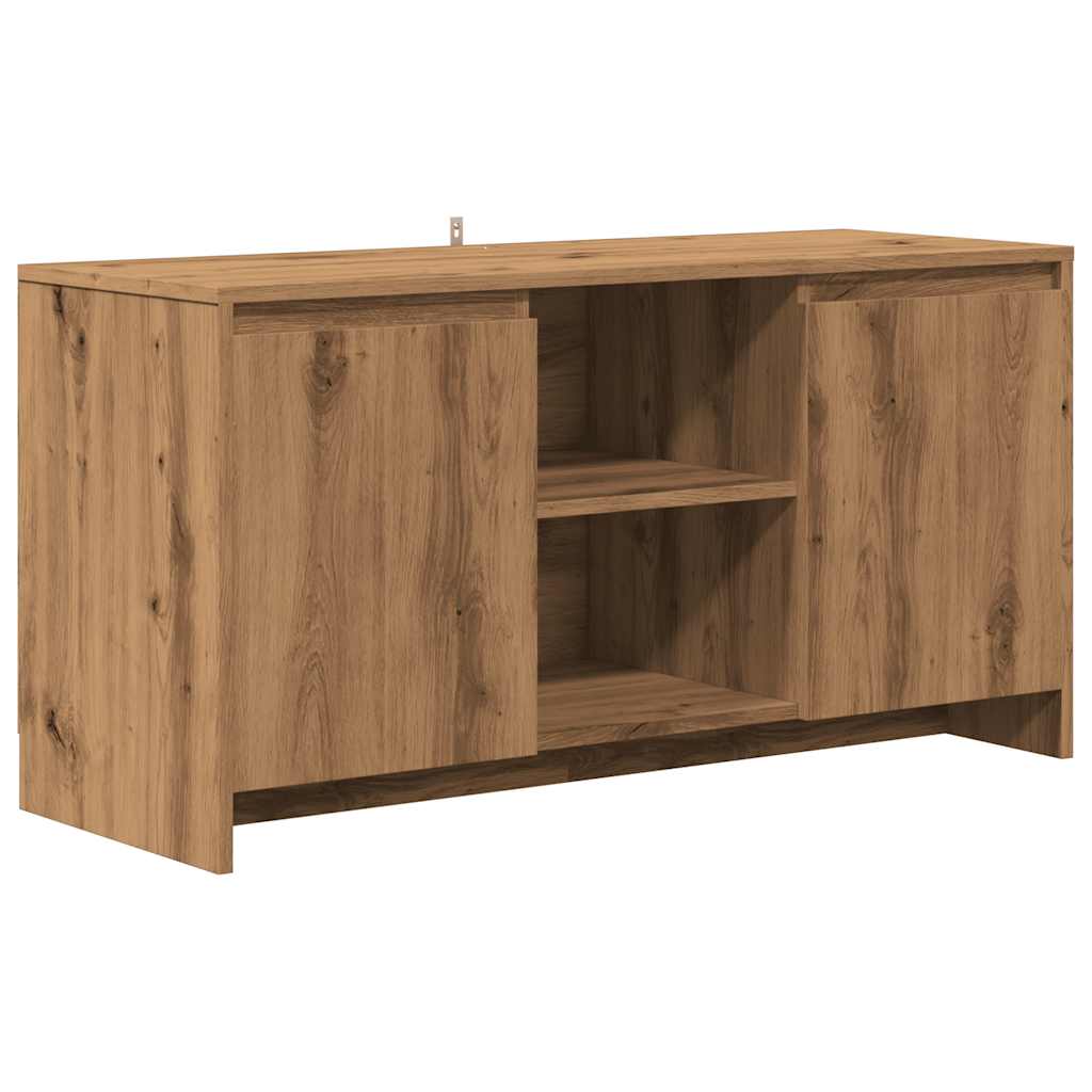 vidaXL TV Cabinet Artisan Oak 102x37,5x52,5 cm Engineered Wood