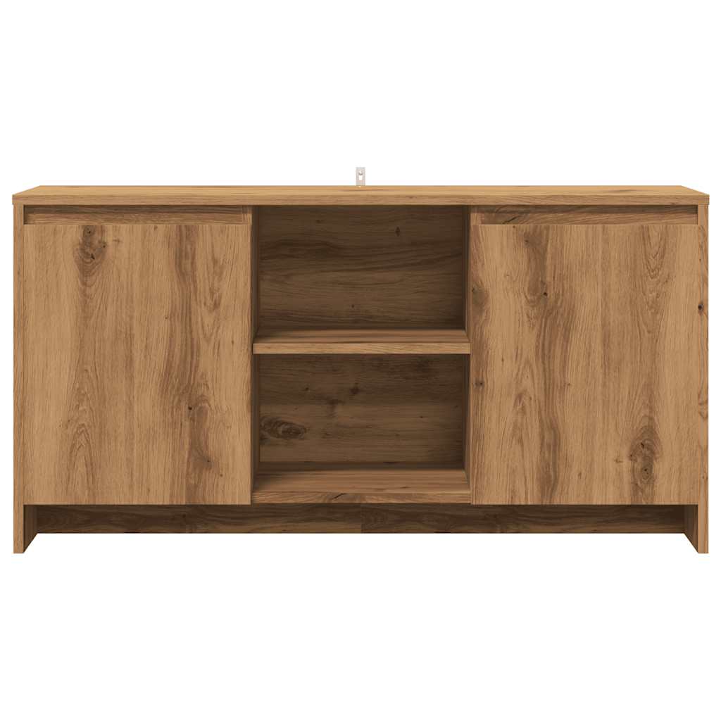 vidaXL TV Cabinet Artisan Oak 102x37.5x52.5 cm Engineered Wood