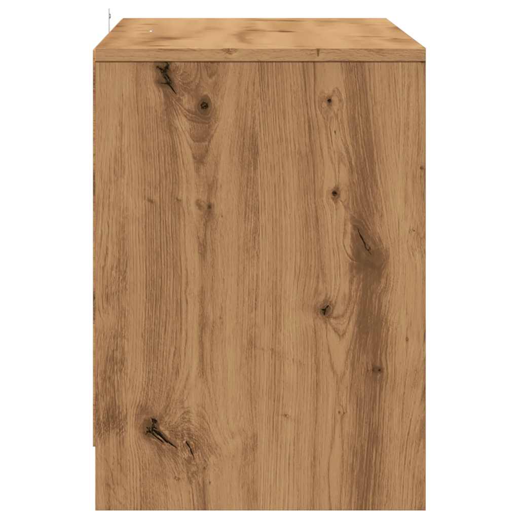 vidaXL TV Cabinet Artisan Oak 102x37.5x52.5 cm Engineered Wood