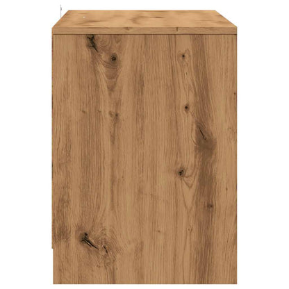 vidaXL TV Cabinet Artisan Oak 102x37.5x52.5 cm Engineered Wood