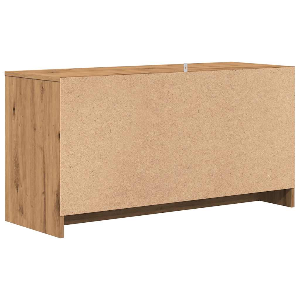 vidaXL TV Cabinet Artisan Oak 102x37.5x52.5 cm Engineered Wood