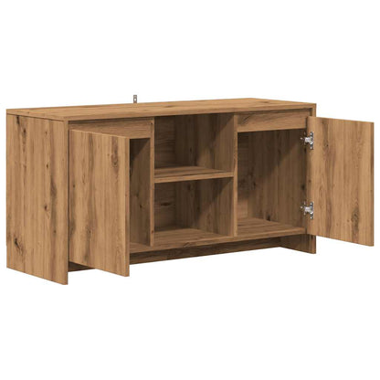 vidaXL TV Cabinet Artisan Oak 102x37.5x52.5 cm Engineered Wood
