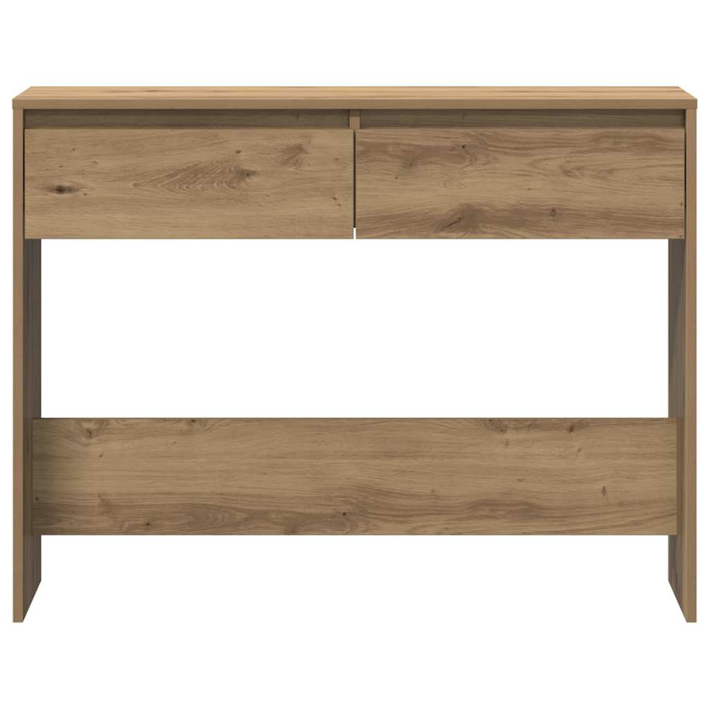 vidaXL Console Table Artisan Oak 100x35x76.5 cm Engineered Wood
