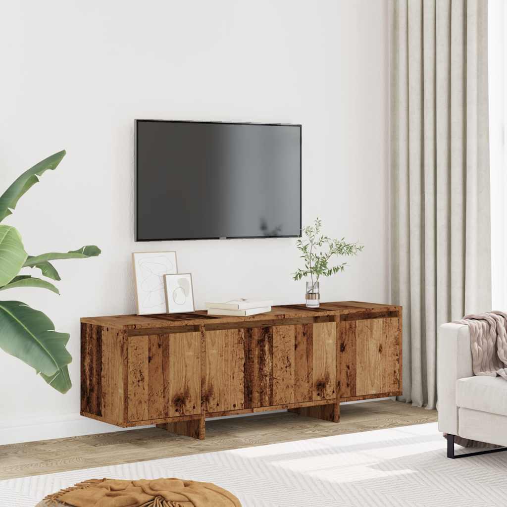 vidaXL TV Cabinet Old Wood 120x30x40.5 cm Engineered Wood