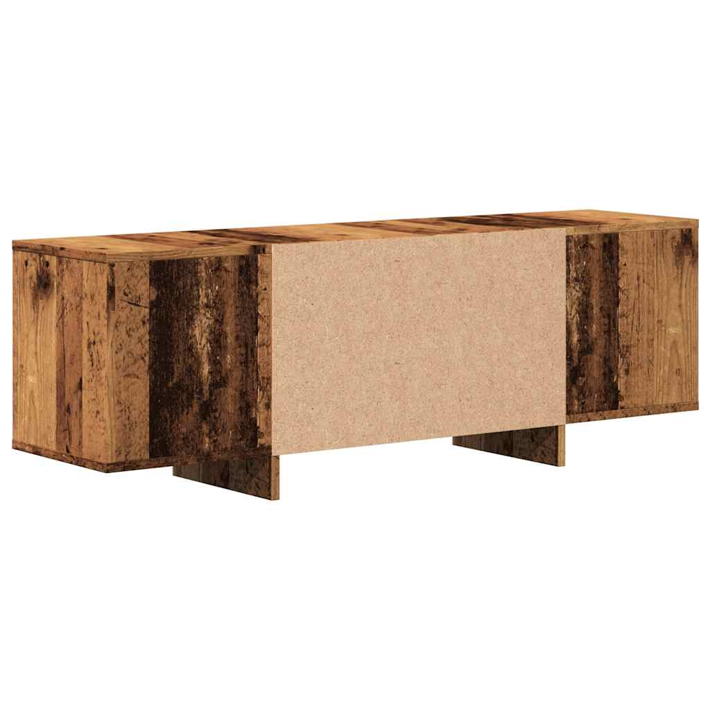 vidaXL TV Cabinet Old Wood 120x30x40.5 cm Engineered Wood