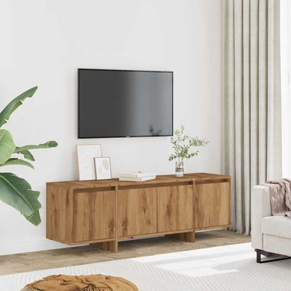 vidaXL TV Cabinet Artisan Oak 120x30x40.5 cm Engineered Wood