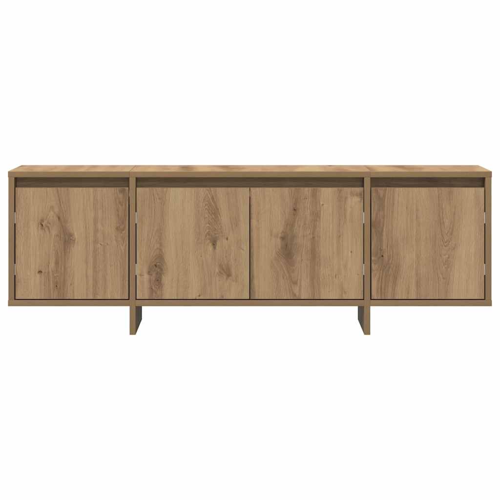 vidaXL TV Cabinet Artisan Oak 120x30x40.5 cm Engineered Wood