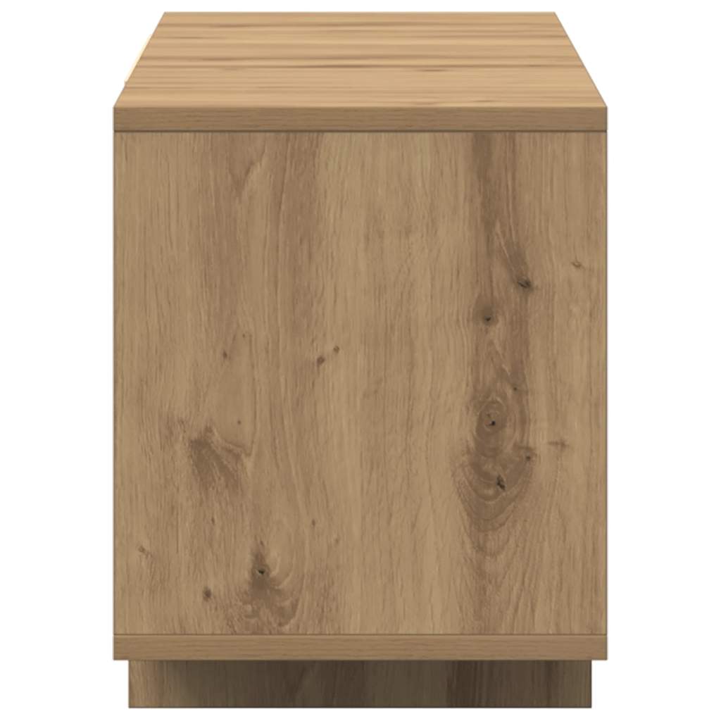 vidaXL TV Cabinet Artisan Oak 120x30x40.5 cm Engineered Wood