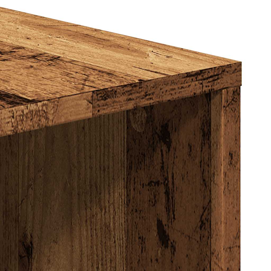 vidaXL TV Cabinet Old Wood 130x35x50 cm Engineered Wood