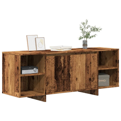 vidaXL TV Cabinet Old Wood 130x35x50 cm Engineered Wood