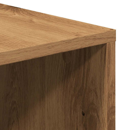 vidaXL TV Cabinet Artisan Oak 130x35x50 cm Engineered Wood
