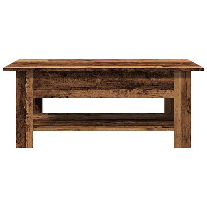 vidaXL Coffee Table Old Wood 102x55x42 cm Engineered Wood