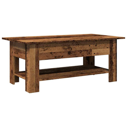 vidaXL Coffee Table Old Wood 102x55x42 cm Engineered Wood