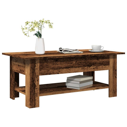vidaXL Coffee Table Old Wood 102x55x42 cm Engineered Wood
