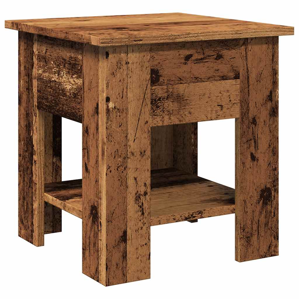vidaXL Coffee Table Old Wood 40x40x42 cm Engineered Wood