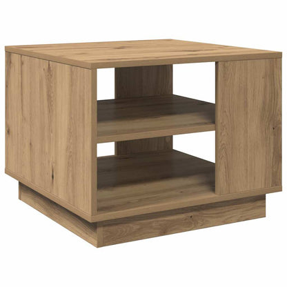 vidaXL Coffee Table Artisan Oak 55x55x42 cm Engineered Wood