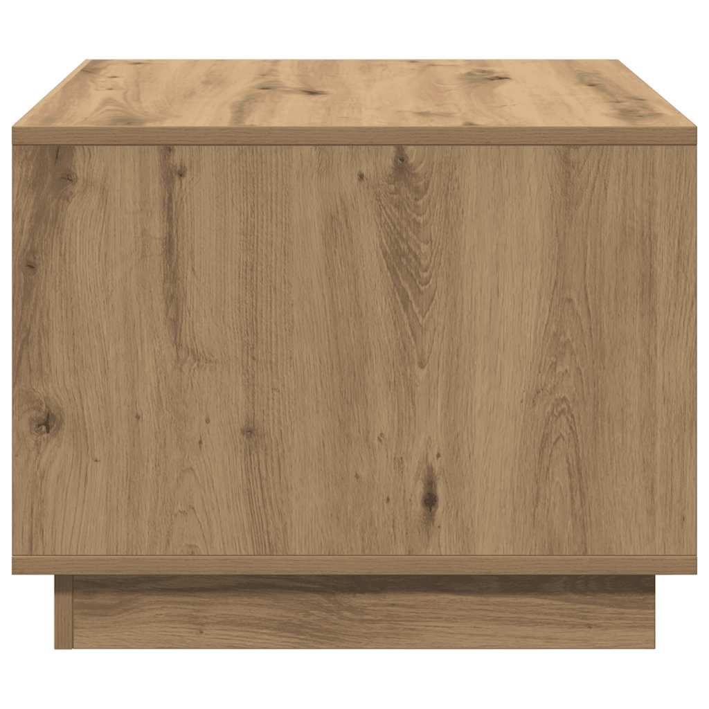vidaXL Coffee Table Artisan Oak 55x55x42 cm Engineered Wood