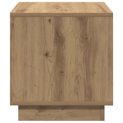 vidaXL Coffee Table Artisan Oak 40x40x43 cm Engineered Wood
