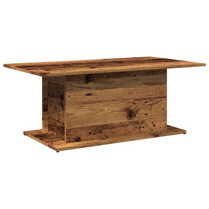 vidaXL Coffee Table Old Wood 102x55,5x40 cm Engineered Wood
