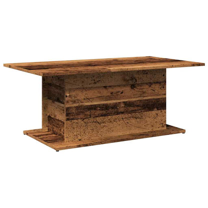 vidaXL Coffee Table Old Wood 102x55,5x40 cm Engineered Wood