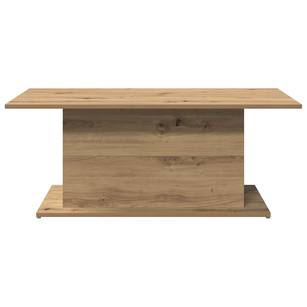 vidaXL Coffee Table Artisan Oak 102x55,5x40 cm Engineered Wood