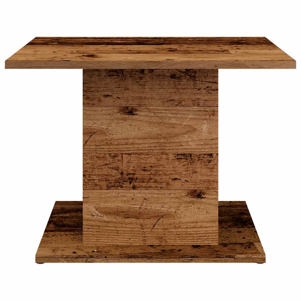 vidaXL Coffee Table Old Wood 55,5x55,5x40 cm Engineered Wood